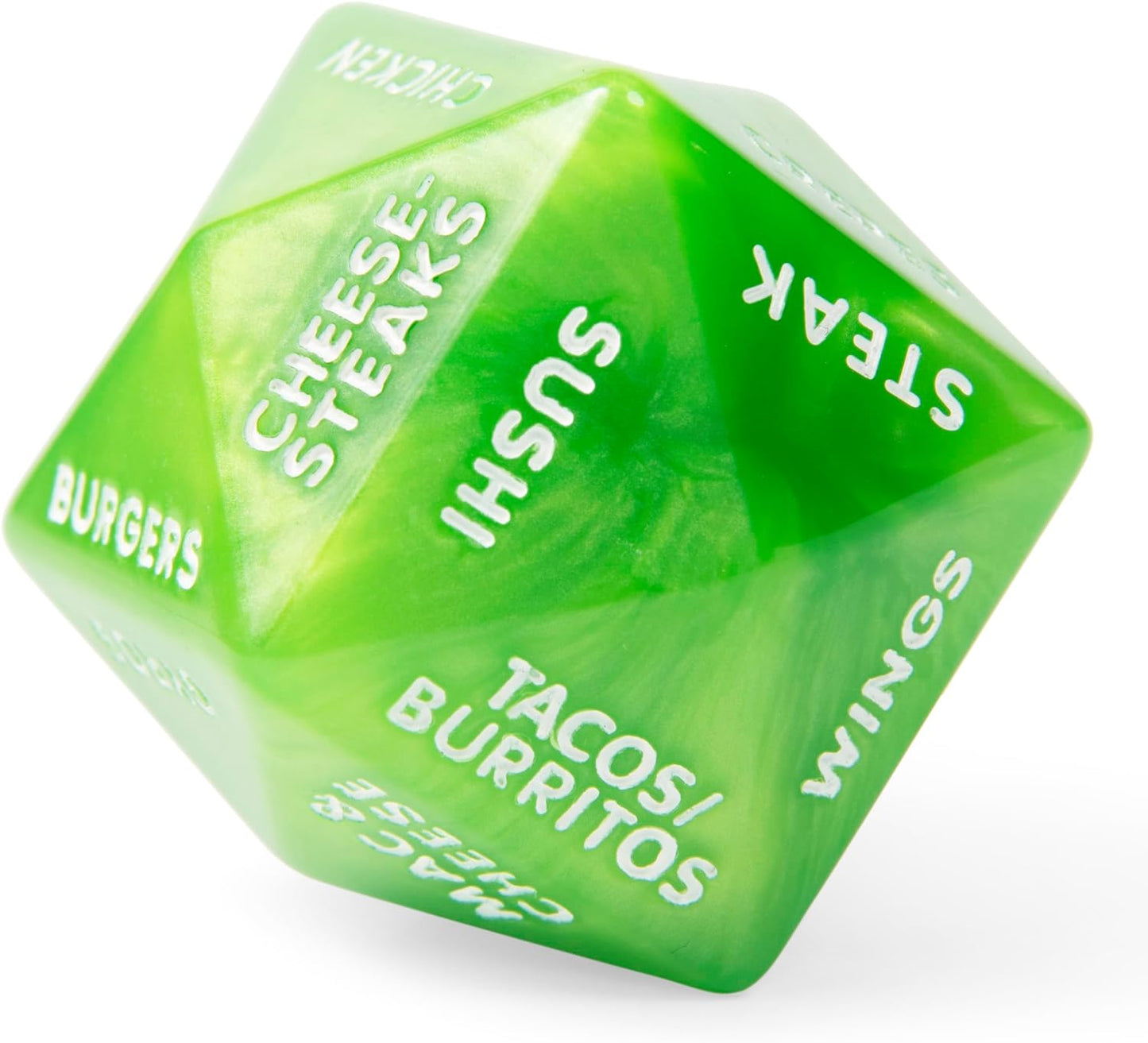 Decision Dice for Couples - Perfect Date Night Gift Idea! 2” X 2” X 2”, Foodie Dice to Take Away The Guesswork for Take Out or Staying in with Decider Dinner Dice!