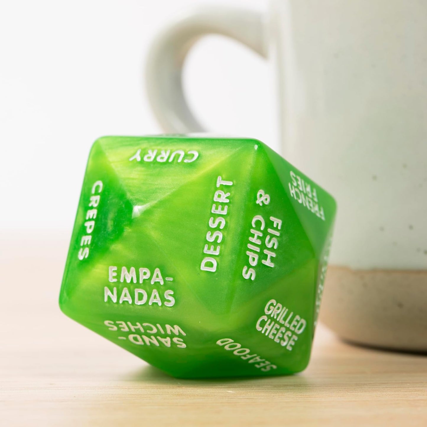 Decision Dice for Couples - Perfect Date Night Gift Idea! 2” X 2” X 2”, Foodie Dice to Take Away The Guesswork for Take Out or Staying in with Decider Dinner Dice!