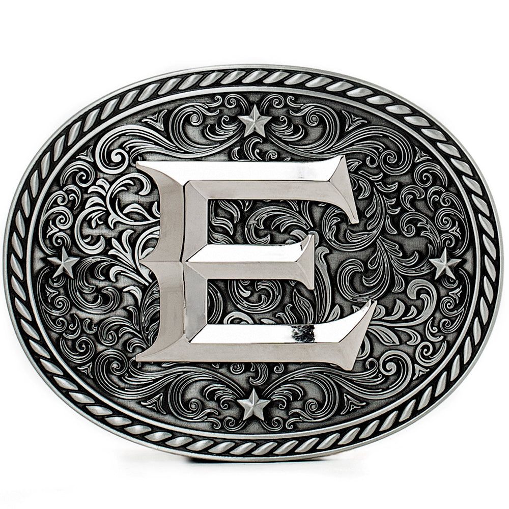 Itera Western Cowboy/Cowgirl Initial Belt Buckle